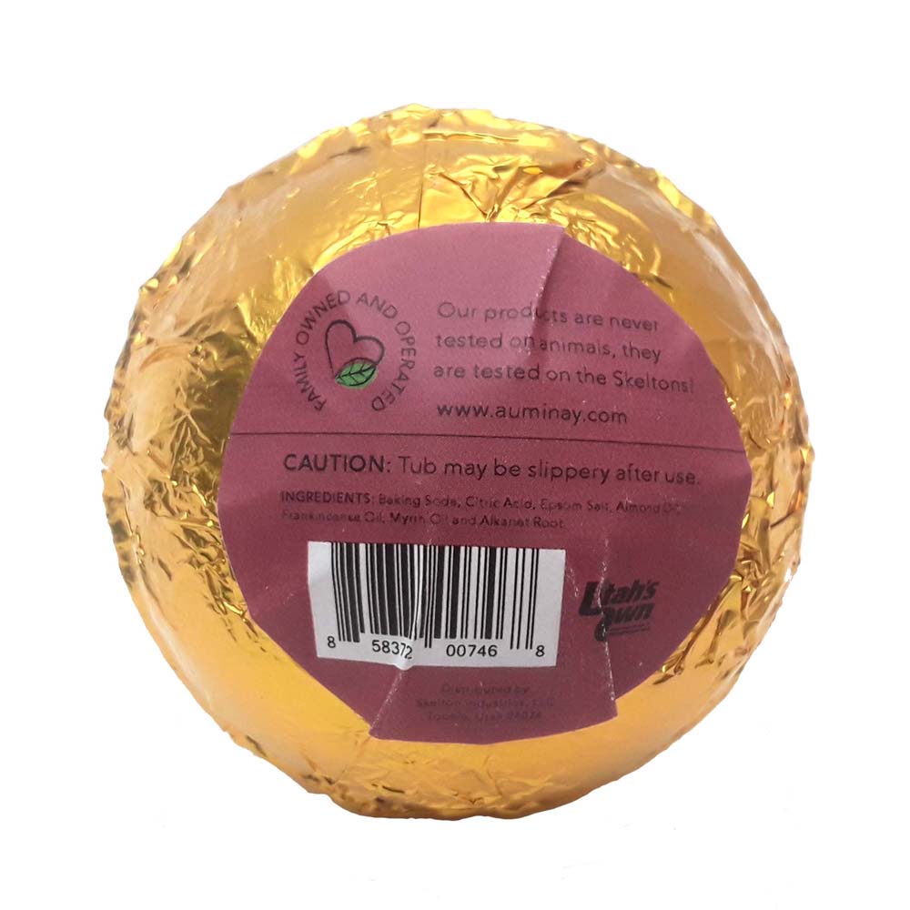 Natural Aromatherapy Frankincense and Myrrh Bath Bomb