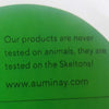 Our products are never tested on animals.